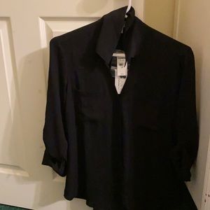 Express BLACK button down NWT SIZE SMALL